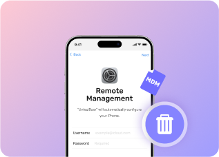 Eliminar bloqueo de MDM
