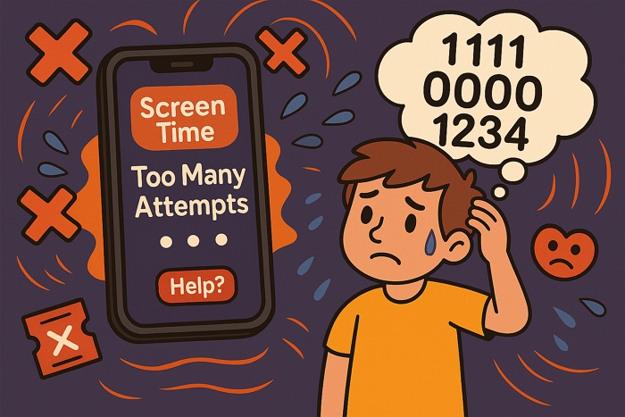 código de Tiempo de pantalla olvidado tras intentos fallidos | qué pasa después de 10 intentos fallidos código Screen Time iPhone España