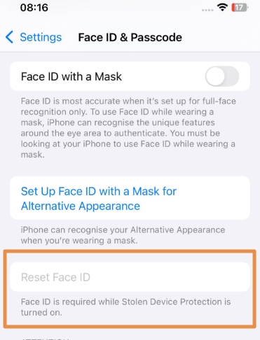 Restablecer Face ID no funciona | Face ID no disponible Intenta configurarlo más tarde