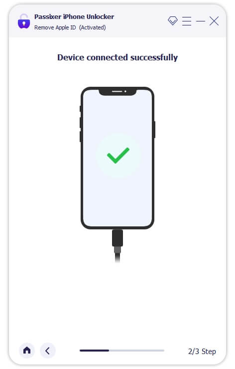 conectar iPhone a Passixer | eliminar Apple ID