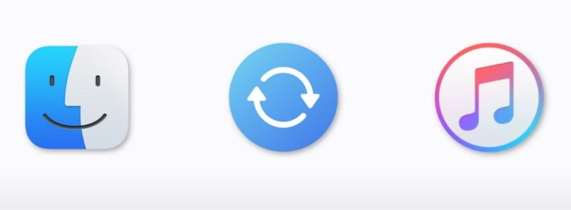 restaurar iPhone con iTunes Finder para eliminar código Screen Time | borrar Tiempo de pantalla iPhone iTunes Finder Apple Devices Mac PC Windows