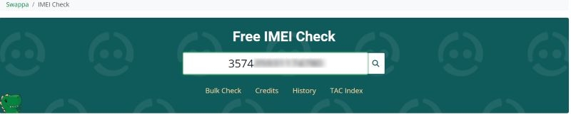 pulsa Buscar | Verificar si iPhone está desbloqueado sin tarjeta SIM