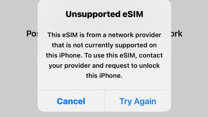 instalar eSIM | Verificar si el iPhone está desbloqueado sin tarjeta SIM