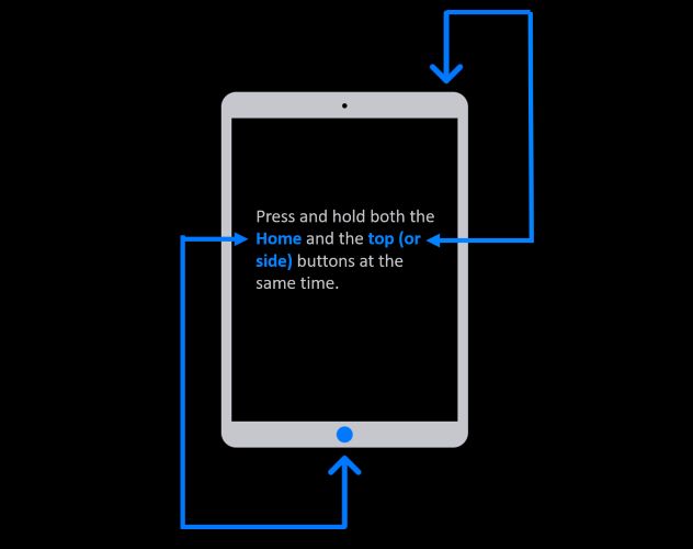 iPad con botón Inicio en Modo de recuperación | Desactivar límite de tiempo