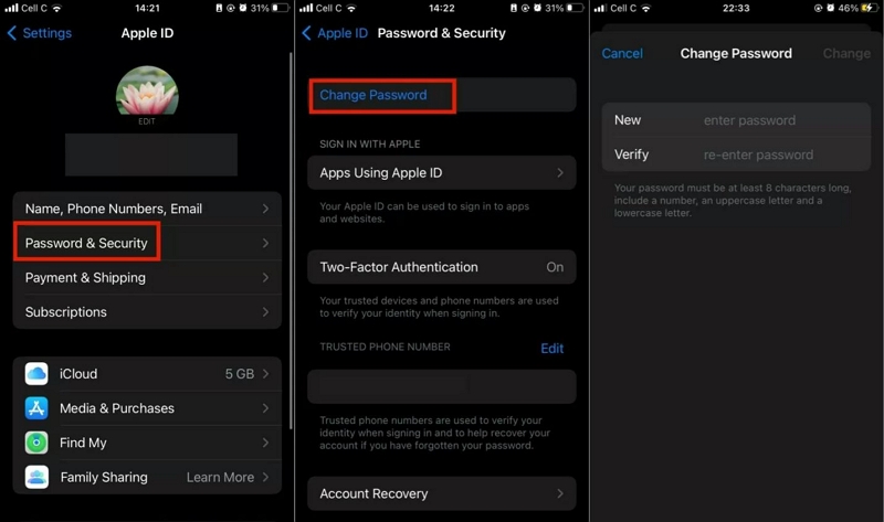 Restablecer tu contraseña de Apple ID | Apple ID no activo