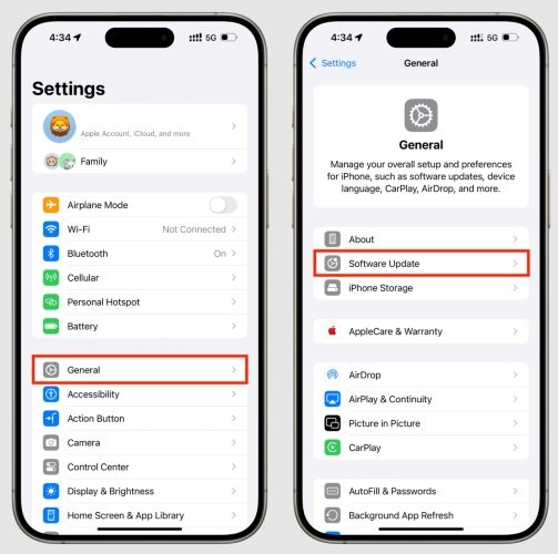 actualizar iOS | Face ID no disponible Intenta configurarlo más tarde