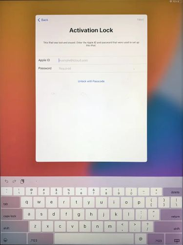 bloqueo de iCloud | Desbloquear iPad sin código