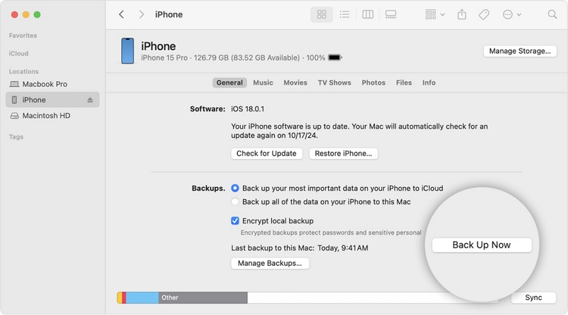 hacer copia de seguridad del iPhone con Finder antes de desbloquear | copia seguridad iPhone Mac Finder iTunes antes desbloqueo país operador