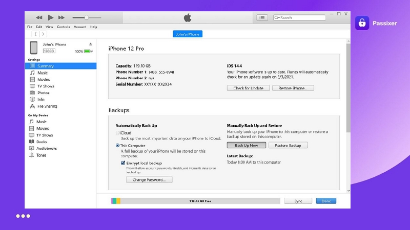 Restaurar iPhone bloqueado con iTunes en Windows | iPhone no disponible solución con ordenador
