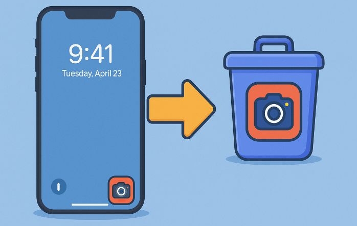 cámara en la pantalla de bloqueo del iPhone | Quita la cámara de la pantalla de bloqueo del iPhone