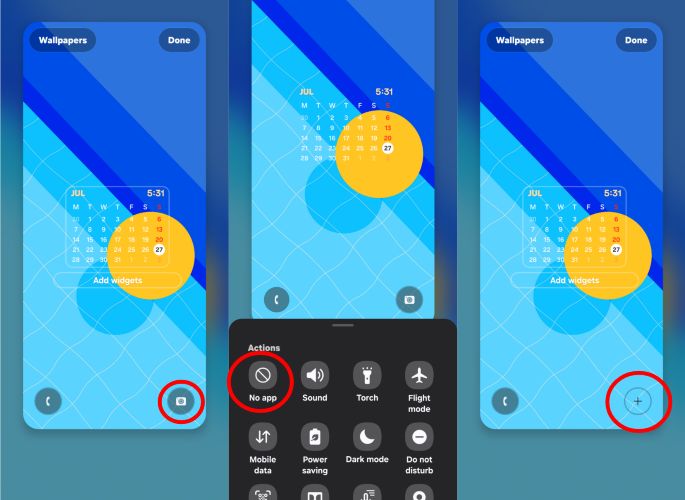 eliminar la cámara de la pantalla de bloqueo de Android | Quitar la cámara de la pantalla de bloqueo del iPhone