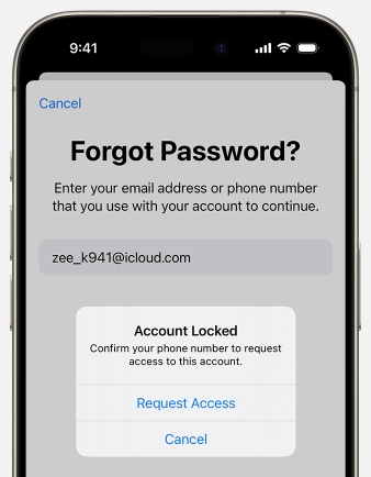solicitar acceso | Apple ID no activo