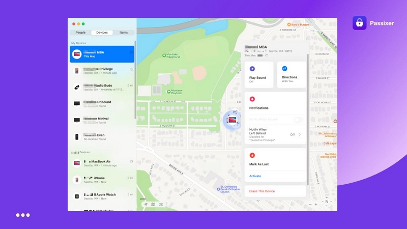 seleccionar Borrar este dispositivo en iCloud