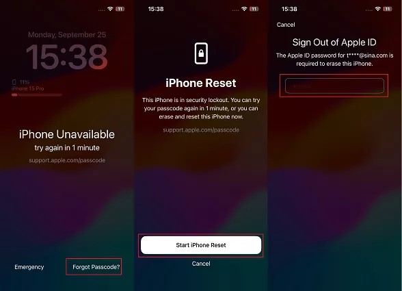 restablecer iPhone desde la pantalla de bloqueo | como quitar codigo de bloqueo iphone