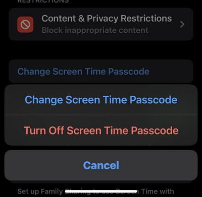 cambiar código de Tiempo de pantalla en iPhone | restablecer código Screen Time sin Apple ID iOS 17 18