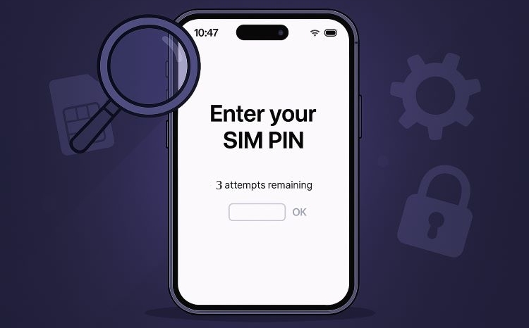 PIN de la SIM | Encontrar o cambiar el PIN de la SIM en iPhone