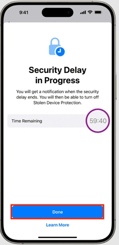 haz clic en Hecho | como desactivar buscar mi iphone en icloud