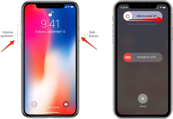 apaga el iPhone con los botones | Desactivar la pantalla de bloqueo del iPhone