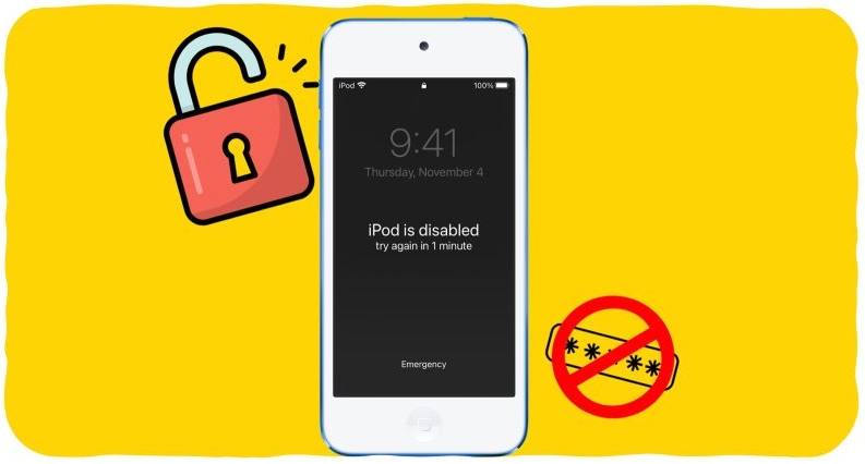 desbloqueo de iPod | Desbloquear iPod deshabilitado