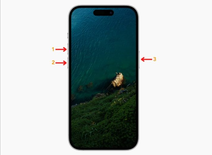 reinicio forzado del iPhone | Face ID no disponible Intenta configurarlo más tarde
