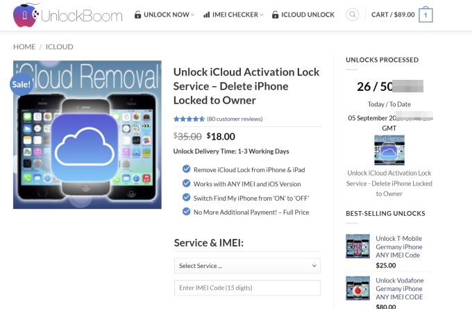 iCloud desbloqueo | UnlockBoom