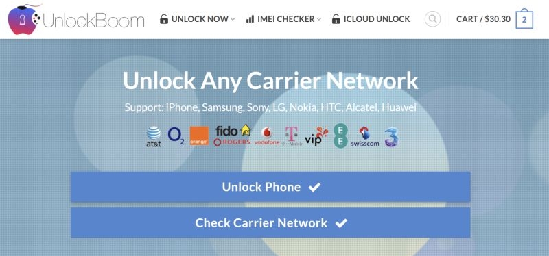 seleccionar Desbloquear Teléfono | UnlockBoom