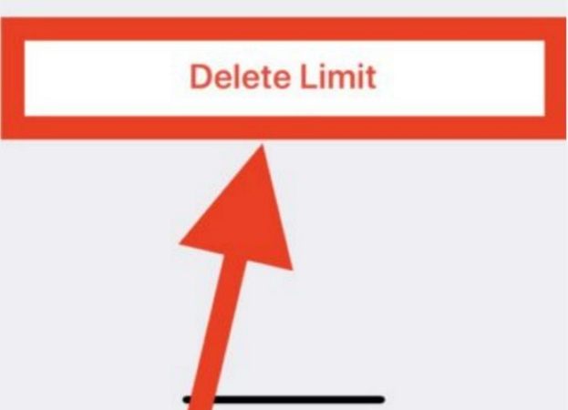 toca Eliminar | Cómo desactivar límite de tiempo iPhone