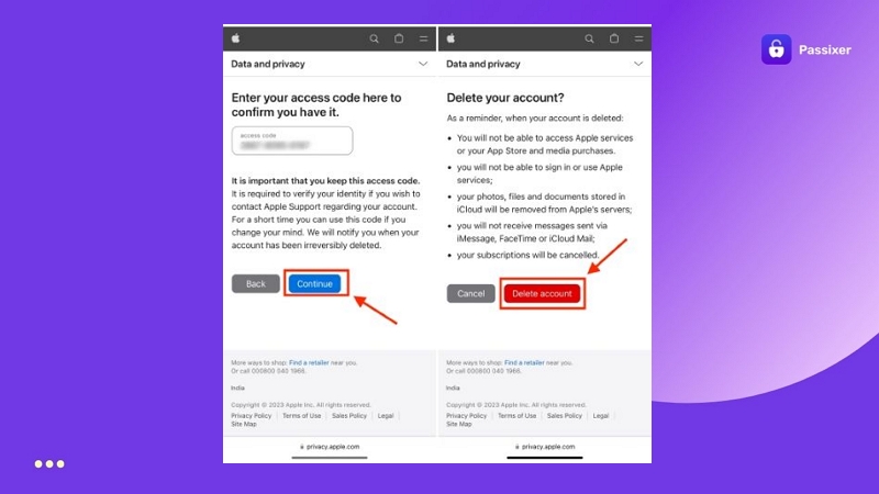 proceso para eliminar Apple ID permanentemente
